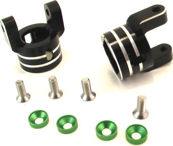Hot Racing SCP1901 - discontinued Aluminum C-Hub Carrier Set - Axial SCX10 AX10