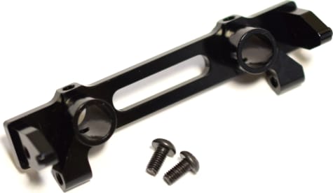 Hot Racing SCX03JF01 - Aluminum Front Bumper Mount Frame Plate - SCX10 J33P