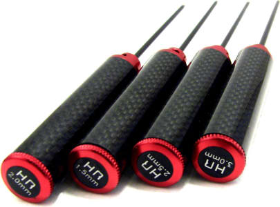 Hot Racing SDG48M02 - Graphite Hex Tool 1.5 2.0 2.5 3.0mm