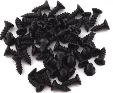 SIDEWAYS RC SDW-M1BK50-3MM - Scale Drift M1 Body Panel Screw (Black) (50)