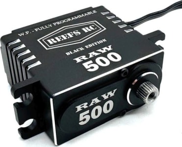 Reefs RC SEHREEFS178 - Raw 500 Black Edition - Servo Programmable