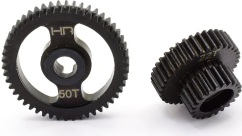 Hot Racing SNCR1000T - Steel Center Transmission Gear Set - Losi Night Crawler