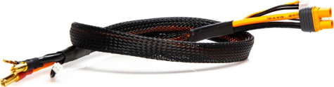 Spektrum SPMXCA316 - IC3 Batt: 5mm Tube Bullet Smart 2S Charge Cable 2