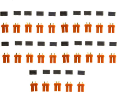 Spektrum SPMXCA511 - Connector: IC5 Battery Bulk 25 Set