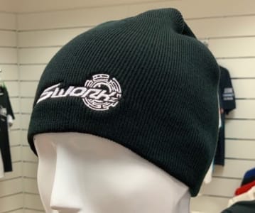 SWORKz SW970033 - Winter Cap Wool Black (One Size)-SW970033