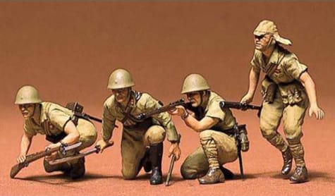 Tamiya USA TAM35090 - 1/35 Japanese Army Infantry Kit