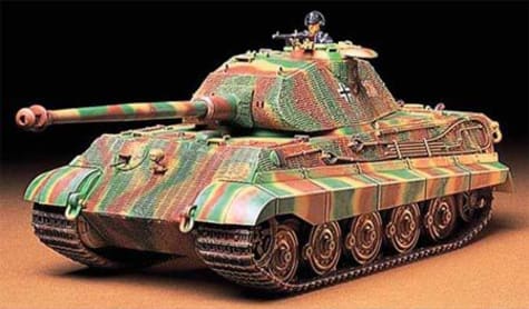 Tamiya USA TAM35169 - 1/35 King Tiger Porsche Turret
