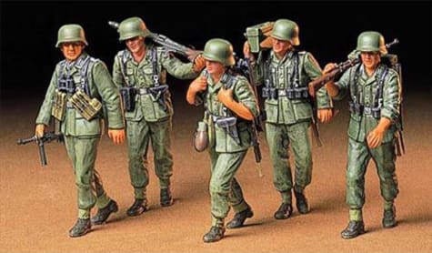 Tamiya USA TAM35184 - 1/35 German Machine Gun Crew