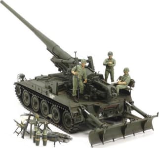 Tamiya USA TAM37021 - 1/35 U.S. Self-Propelled Gun M107 Vietnam War