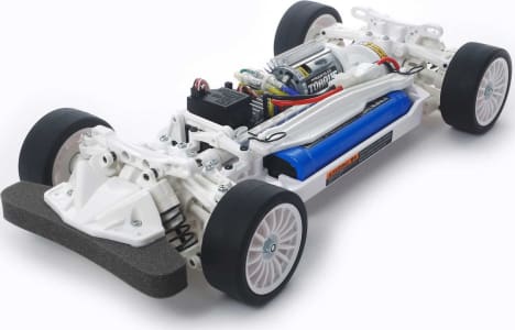 Tamiya TAM47364 - discontinued Tt-02 4WD White Special Chassis Kit