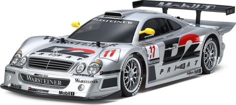 Tamiya TAM47437 - 1:10 1997 Mercedes-Benz CLK-GTR TT-01 Type-E