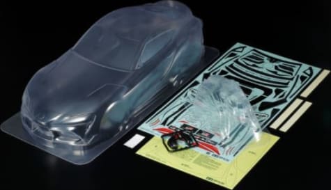 Tamiya TAM47462 - discontinued 1:10 Scale R/C Toyota Gr Supra light weight Body Se