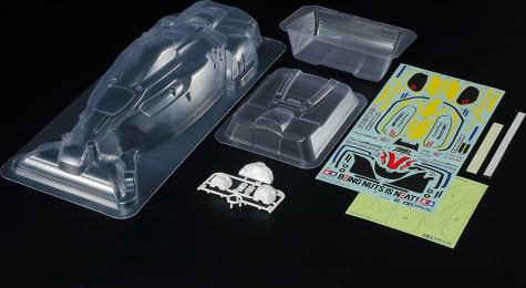 Tamiya TAM51676 - 1:10 Scale R:C Clear Super Avante Body Parts Set
