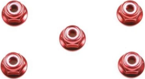 Tamiya TAM53160 - Anodized Flange M4 Locknut (5)