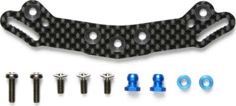 Tamiya TAM54548 - Carbon Damper Stay Short Dampers/Rear TA06