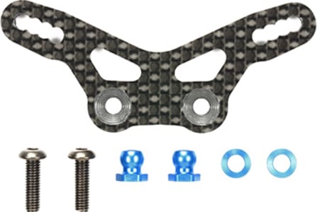 Tamiya TAM54762 - RC M-07 Concept Damper Stay - Carbon (Rear)