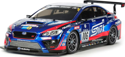 Tamiya TAM58645A - Subaru WRX STI - 24th Nurburgring Kit 4WD TT-02