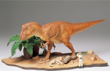 Tamiya USA TAM60102 - 1/35 Tyrannosaurus Model Diorama Set
