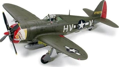 Tamiya USA TAM60769 - 1/72 P-47D Thunderbolt Razor Back