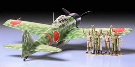 Tamiya USA TAM61025 - 1/48 A6M3 Type 32 Zero Fighter Plastic Model