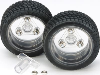 Tamiya TAM69916 - Sports Tire Set (56 Mm Diameter Clear Wheel Specification)