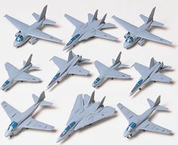 Tamiya USA TAM78006 - 1/350 US Navy Aircraft Set