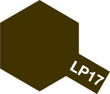 Tamiya USA TAM82117 - Lacquer Paint LP-17 Linoleum Deck Brown 10 ML