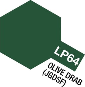 Tamiya USA TAM82164 - Lacquer Paint LP-64 Olive Drab JGSDF 10 ML