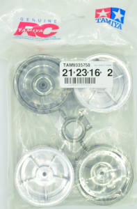 Tamiya TAM9335758 - discontinued RC Wheels: CC-01 (XC) Mitsubishi Pajero Black Speci