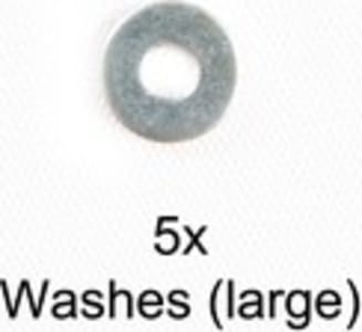 Tamiya TAM9805818 - RC 3mm Washer: TA04-SS T0Y0TA MR-S