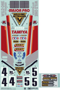 Tamiya TAM9495730 - Sticker Bag FAV Wild One Wild One