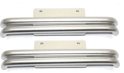 Hot Racing TBR330S08 - Silver Aluminum Side Step Bumper Guard