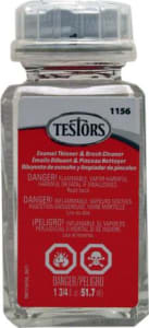 TESTORS ENAMEL PAINT THINNER & BRUSH CLEANER 1 3/4 fl oz 51.7 ml TES1156  NEW $4.84 - PicClick