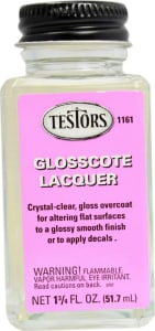 Testors TES1161X - Lacquer 1-3/4oz Glasscote