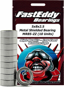 FastEddy TFE243 - 5x8x2.5mm Metal Shielded Bearing Mr85-Zz 10