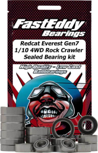 FastEddy TFE4526 - Redcat Everest Gen7 1:10 4WD Rock Crawler Sealed Bearing Kit