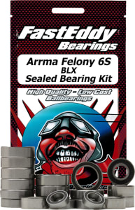 FastEddy TFE6311 - Arrma Felony 6S BLX Sealed Bearing Kit