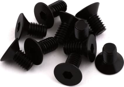 Tekno RC TKR1342 - 4x8mm Flat Head Screws (10)