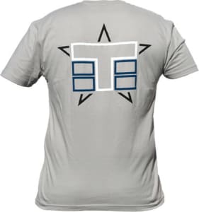 Tekno RC TKRTS08XXXL - Tekno RC T-Shirt (Stacked Logo Next Level Light Gray) - Xxxl