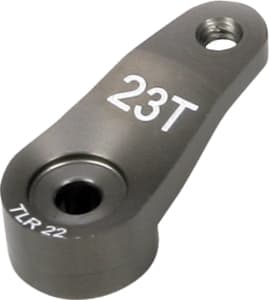 Team Losi Racing TLR1555 - Servo Horn 23T Aluminum: 22