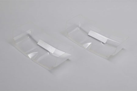 Team Losi Racing TLR230019 - 6.5 light weight Rear Wing Clear Precut 2
