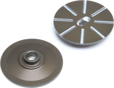 Team Losi Racing TLR232084 - Grooved Slipper Plates SHDS 2