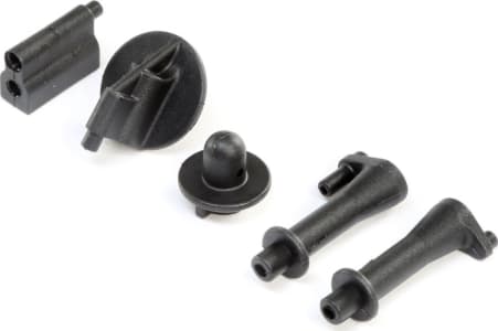 Team Losi Racing TLR241031 - Body Posts & Tank Mount: 8X