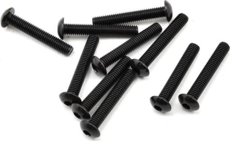 Team Losi Racing TLR255020 - M5x30mm BHCS Button Head Cap Screws (10)