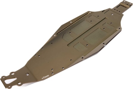 Team Losi Racing TLR331066 - Chassis +7mm 2mm Plate: 22 5.0