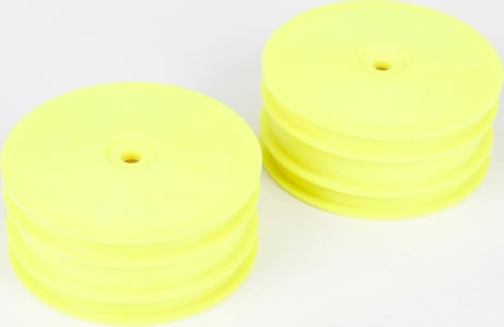 Team Losi Racing TLR43004 - discontinued Front Wheels Yellow 2 : 22-4