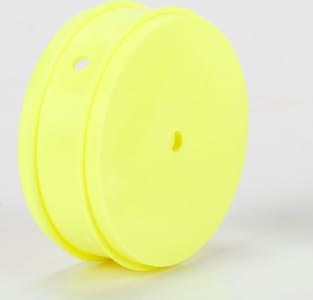Team Losi Racing TLR43012 - 61mm Front Wheels 12mm Hex Yellow 2 : 22 3.0