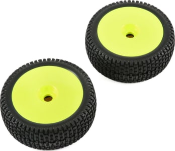 Team Losi Racing TLR45004 - Premount Wheel & Tire Yellow 2 : 5IVE-B