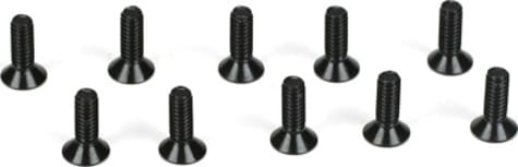 Team Losi Racing TLR5960 - M2x6mm FHCS Flat Head Cap Screws (10)