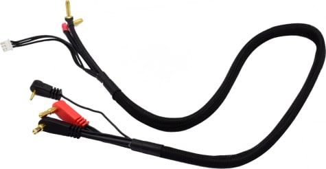 TQ Wire TQW2720 - 2S Pro Charging Cable with 4mm + 5mm Bullets